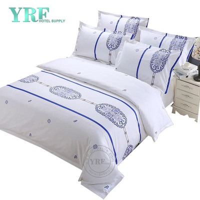 Luxusní 5hvězdičkové hotelové povlečení Soupravy přikrývek Bavlna Bílá oddělená postel Prodyšná