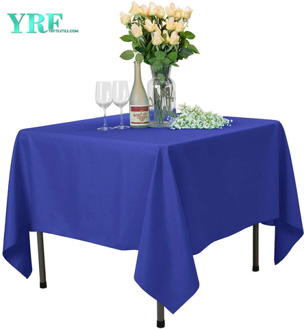Čtvercový přehoz na stůl Royal Blue 54 x 54 palců Čistý 100% polyester bez pomačkání pro restauraci