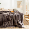 Pohodlná fleecová deka v elegantním stylu 90 x 108 palců