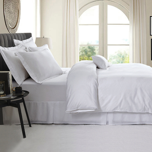 Sady ložního prádla v hotelovém stylu Bavlna 600 nití Bílá
