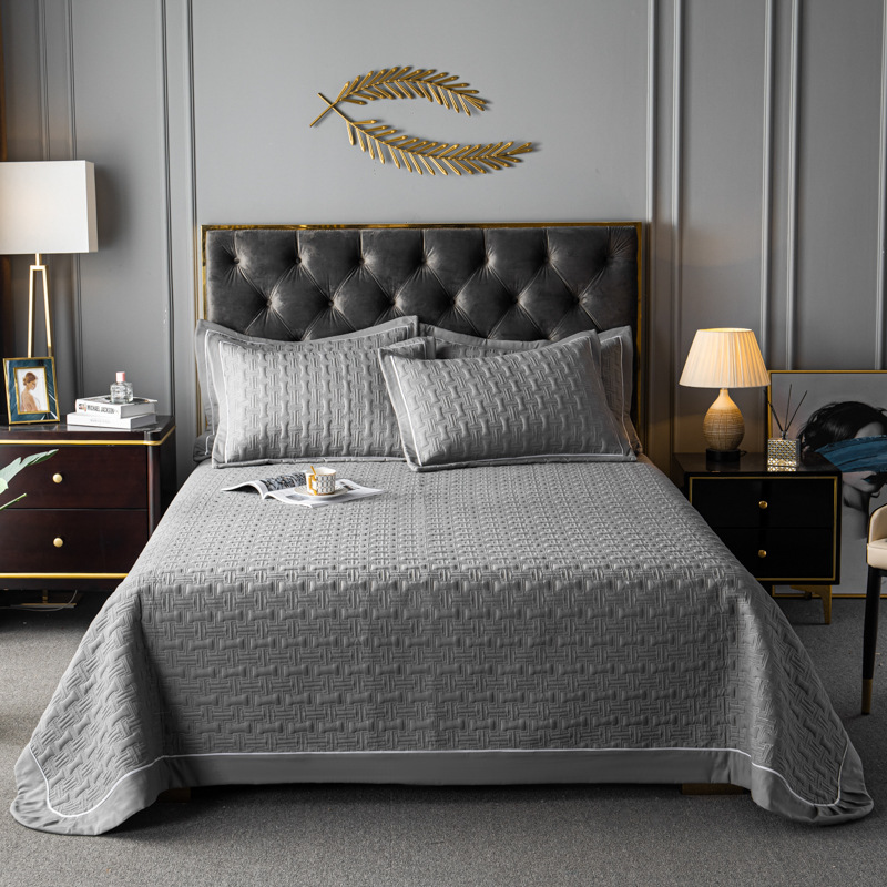 Velkoobchodní hotelový přehoz na postel s reliéfní dvojitou velikostí měkký pro každou sezónu